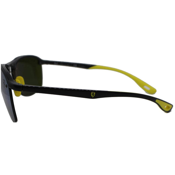 RAY-BAN RB4302M F624H1 Sunglasses Silver Mirror Polarized Chromance Lens