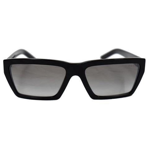 PRADA PR04VS-1AB5O0 Sunglasses Grey Gradient Silver Mirror Lens