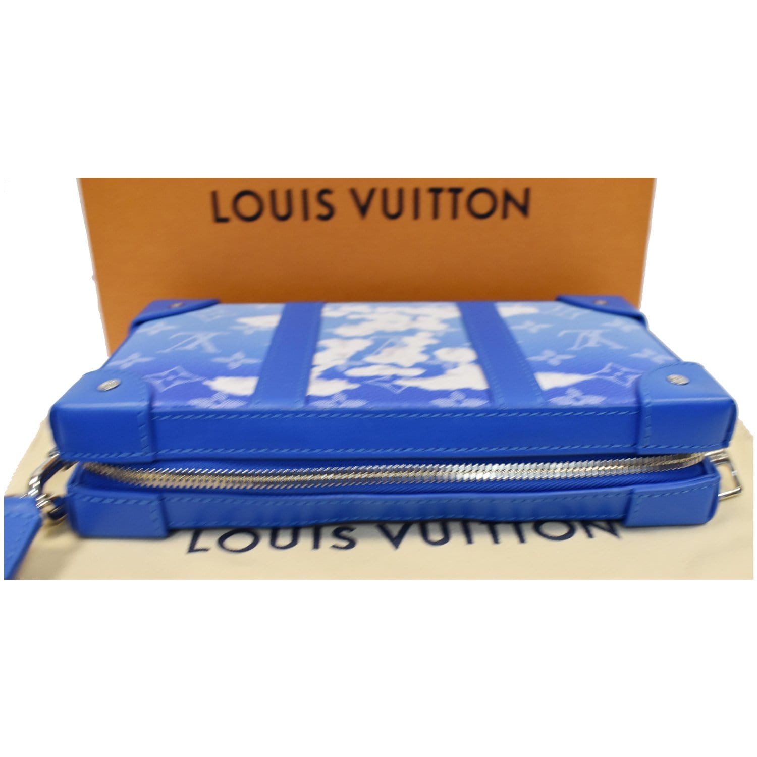 lv blue cloud bag