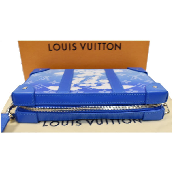 LOUIS VUITTON Soft Trunk Monogram Clouds Crossbody Bag Blue