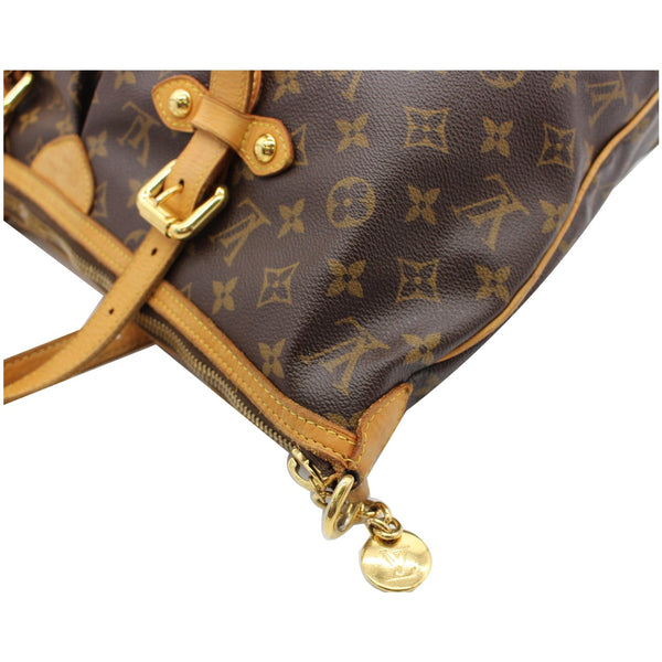 LOUIS VUITTON Palermo GM Monogram Canvas Tote Bag Brown