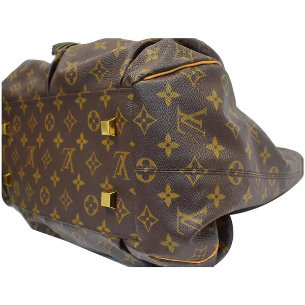 LOUIS VUITTON Irene Monogram Canvas Shoulder Bag Brown