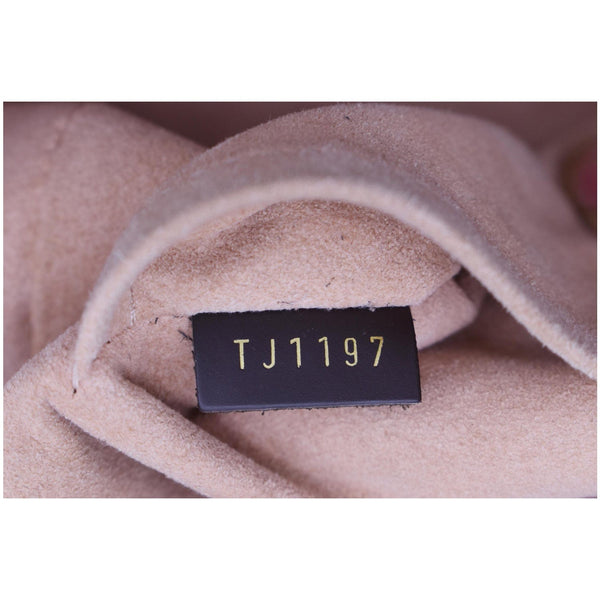 LOUIS VUITTON Kensington Bowling Damier Ebene Satchel Bag Brown