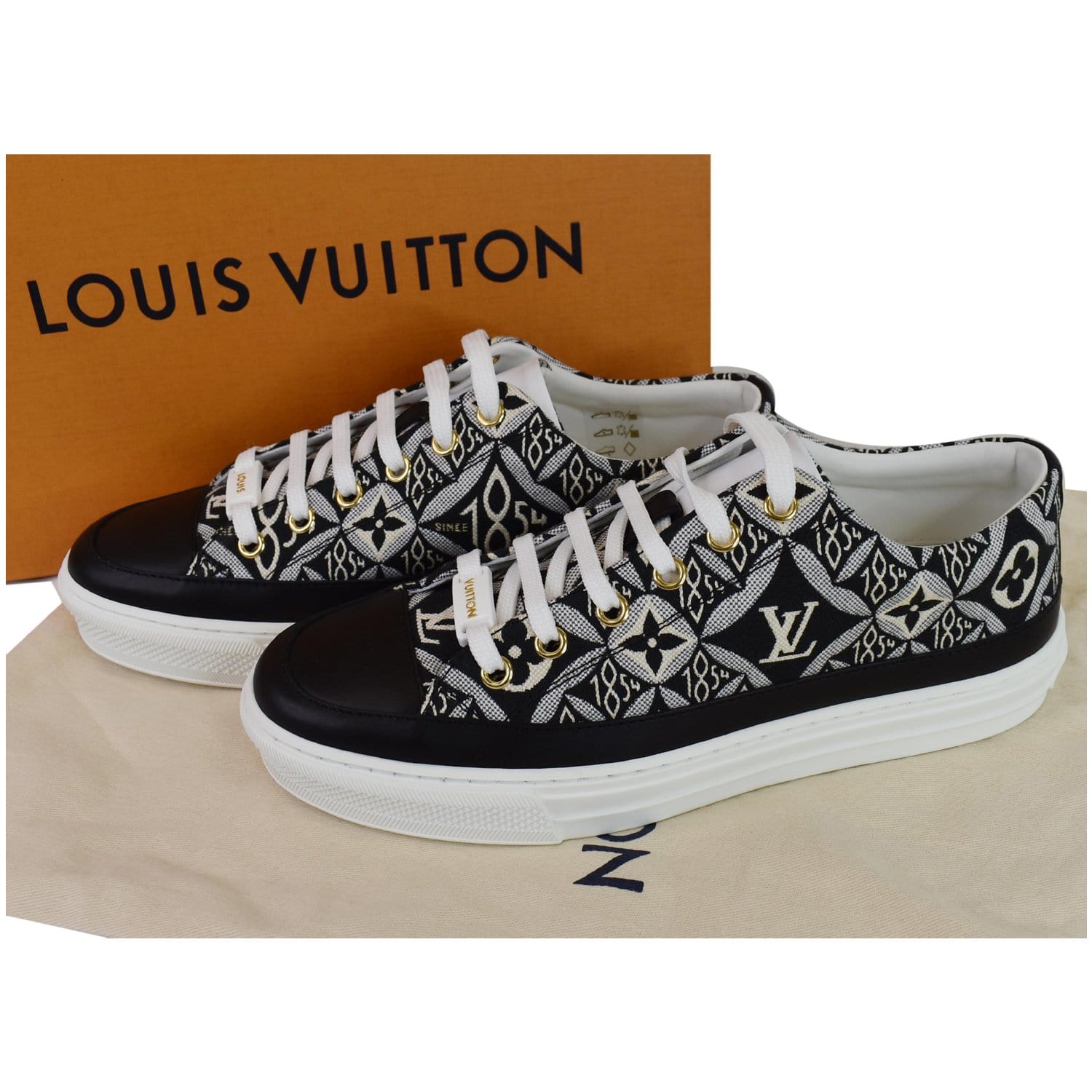 Louis Vuitton Women's Leather Stellar Sneaker – Luxuria & Co.