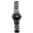 MOVADO Museum Black Dial Stainless Steel Watch Silver 26mm