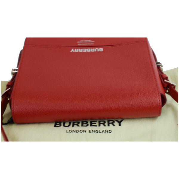 BURBERRY Small Grace Leather Shoulder Bag Red - Final Sale