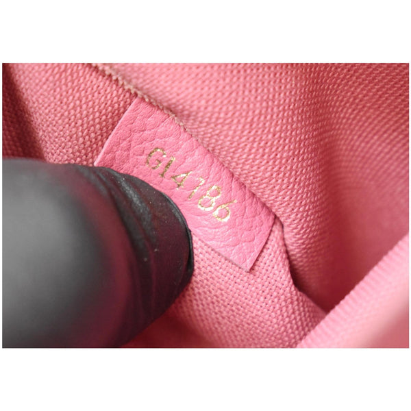 LOUIS VUITTON Pallas Clutch Monogram Canvas Crossbody Bag Brown