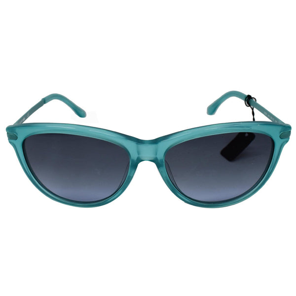 Lacoste Cat Eye Women Blue Sunglasses Grey Lens