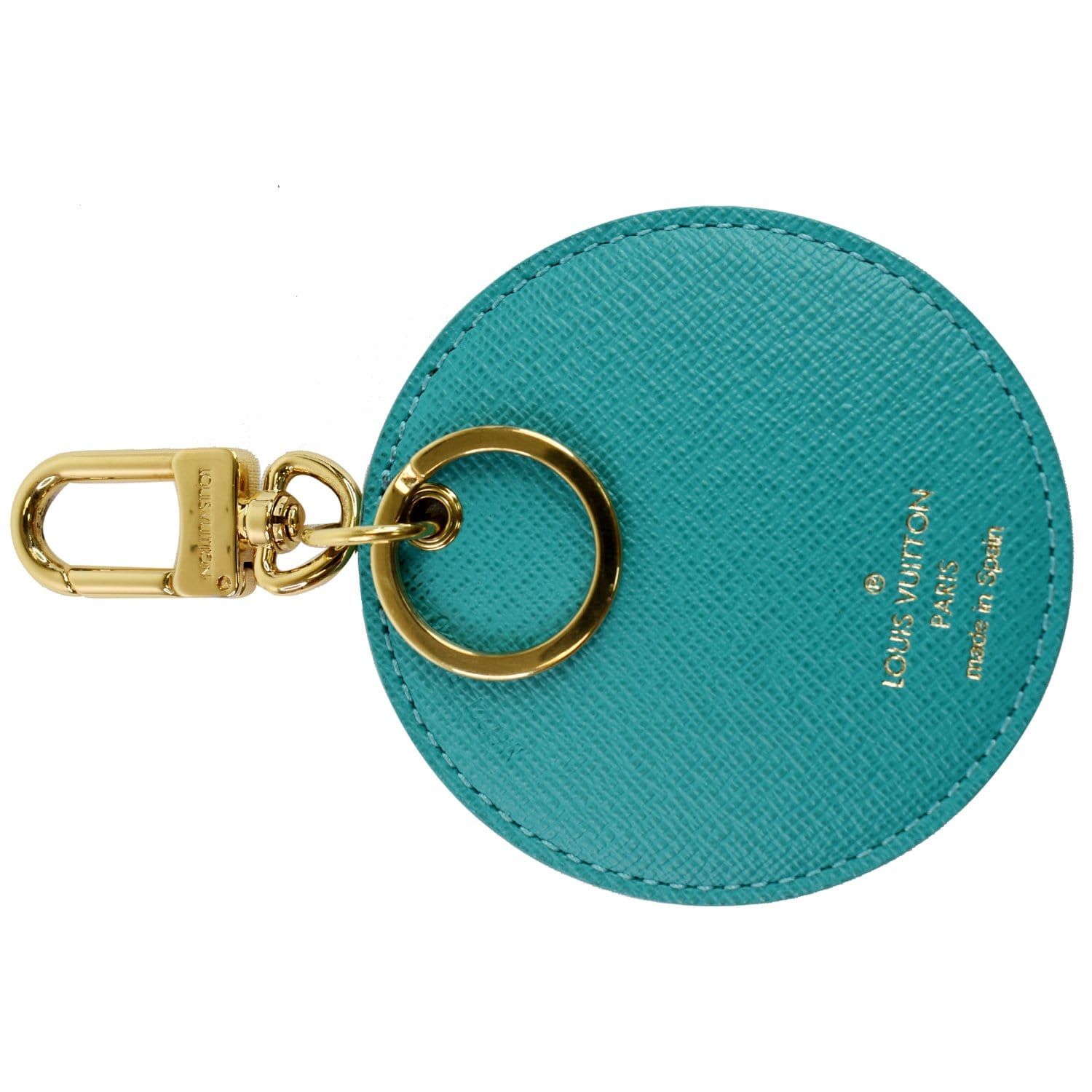 Louis Vuitton Key Holder Paname Porte Adresse Blue/Green in Calfskin  Leather with Gold-tone - US