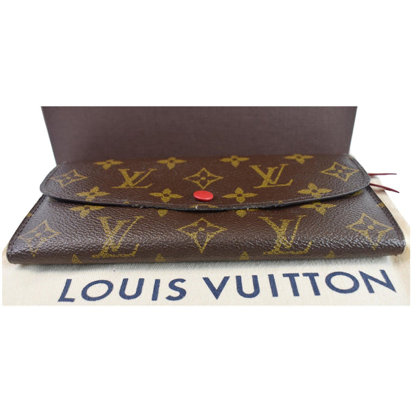 Louis Vuitton Emilie Monogram Canvas Wallet Women