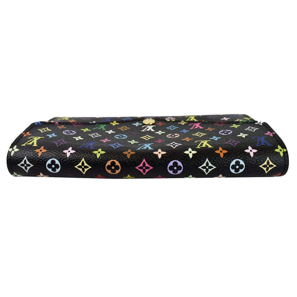 Louis Vuitton Sarah NM Multicolor Monogram Wallet side view