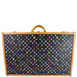 LOUIS VUITTON Alzer 80 Multicolor Monogram  Suitcase Travel Bag Black
