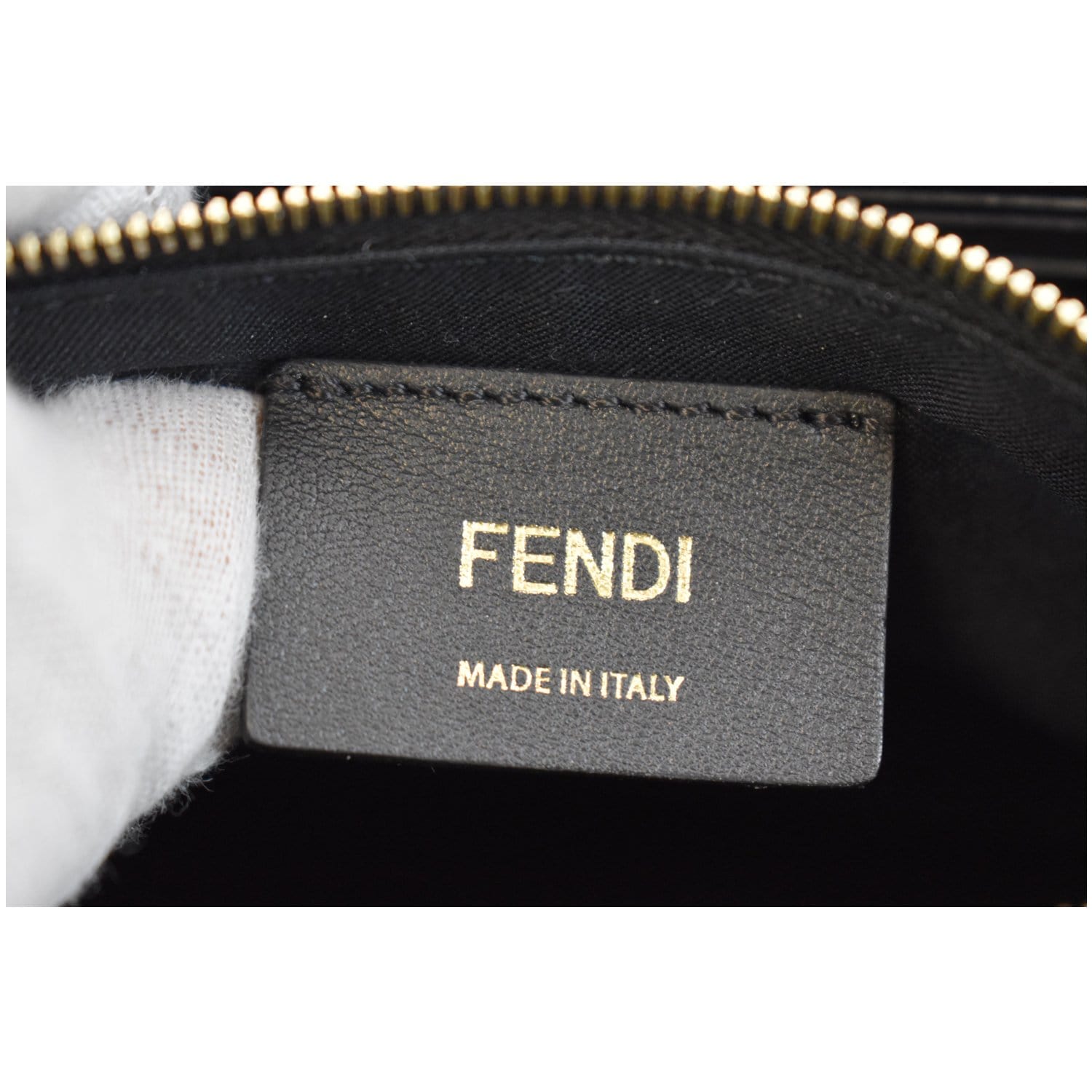 Fendi Black F is Fendi Chain Wallet Bag Fendi