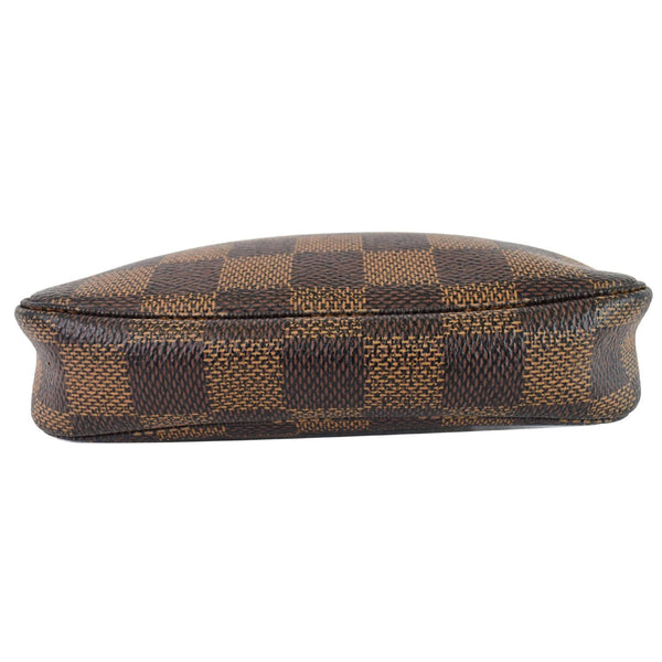 Louis Vuitton Mini Pochette Damier Ebene Clutch bottom