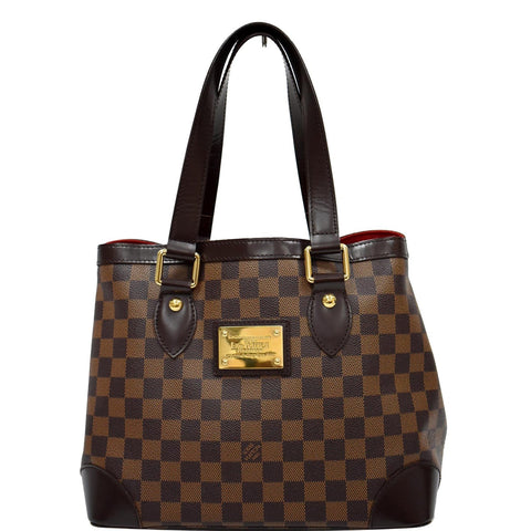 LOUIS VUITTON Hampstead PM Damier Ebene Shoulder Bag Brown
