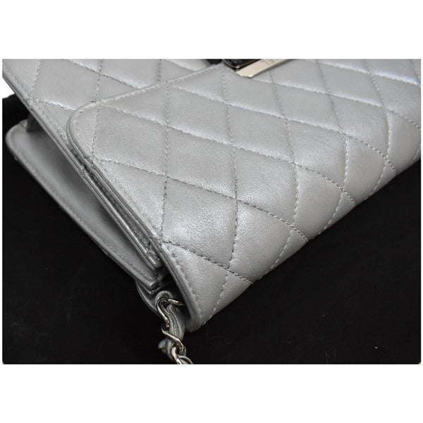 Chanel Beauty Lock Mini Flap Leather Chain Shoulder Bag