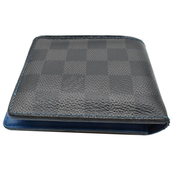 Louis Vuitton Slender Damier Graphite Canvas Wallet Blue