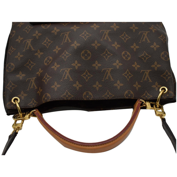 LOUIS VUITTON Metis Hobo Monogram Canvas Shoulder Bag Brown