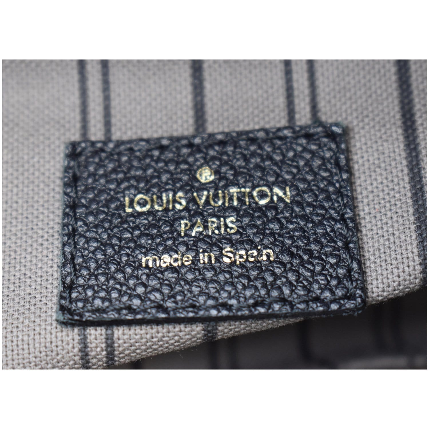Louis Vuitton Artsy MM Empreinte Leather Marine Rouge Discontinued