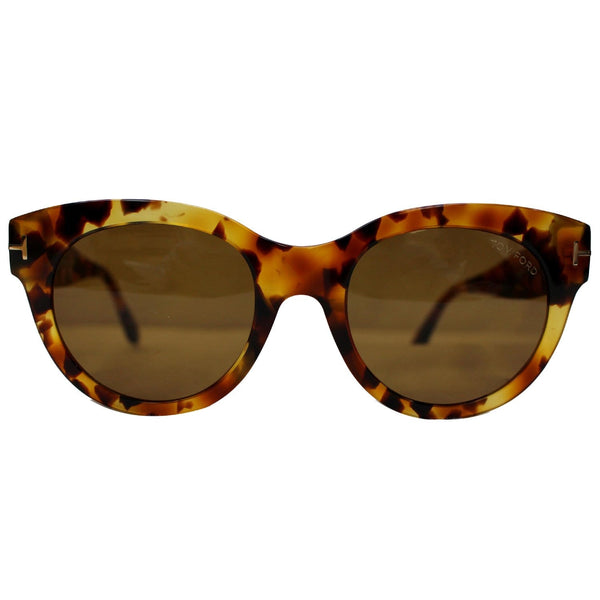 TOM FORD FT0741 56E 53 Lou Havana Sunglasses Brown Lens