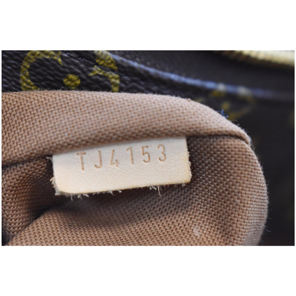 LOUIS VUITTON Sully MM Monogram Canvas Shoulder Bag Brown