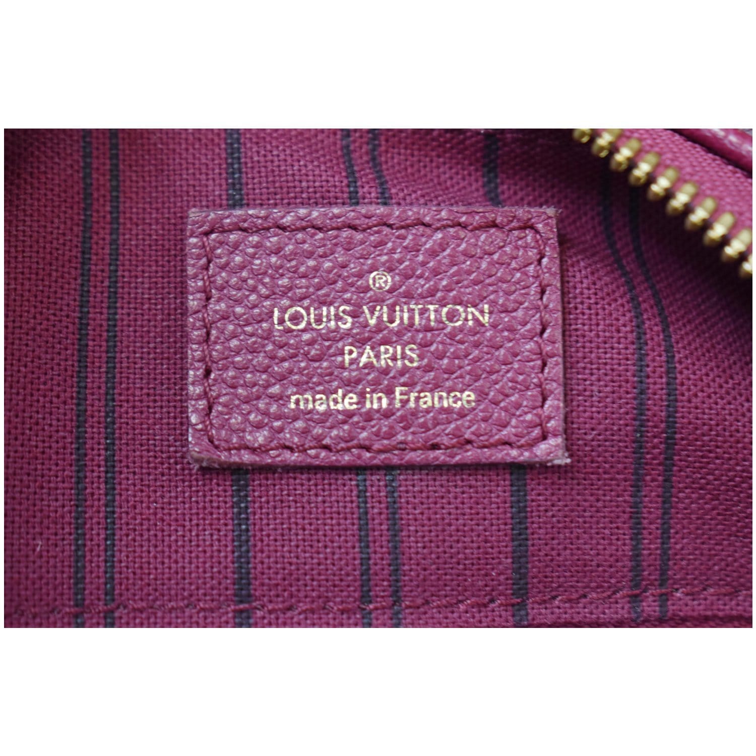 Speedy bandoulière cloth handbag Louis Vuitton Purple in Cloth - 26170807