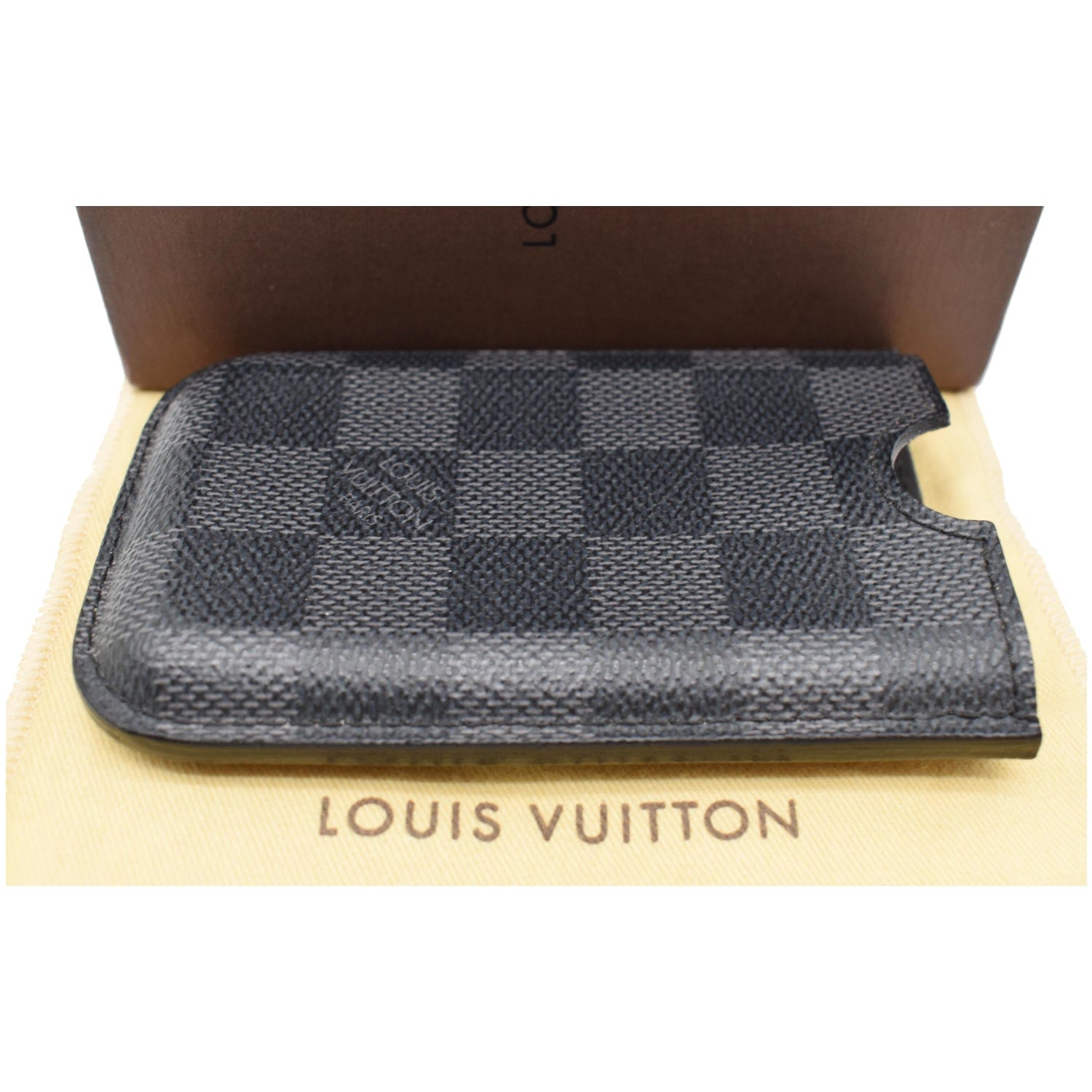 Louis Vuitton Damier Graphite Canvas iPhone Cover Louis Vuitton