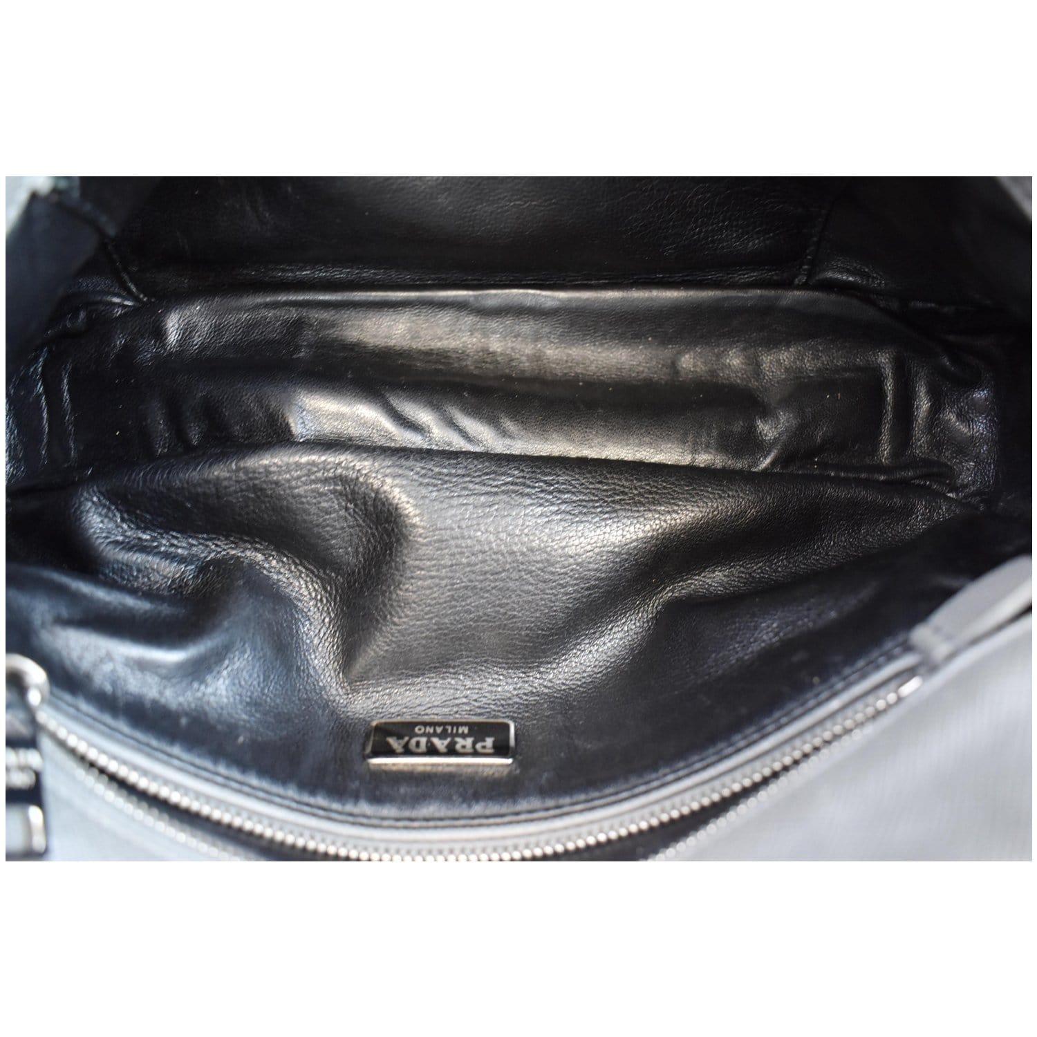 PRADA Saffiano Lux Sound Shoulder Bag Bluette Cobalto, FASHIONPHILE
