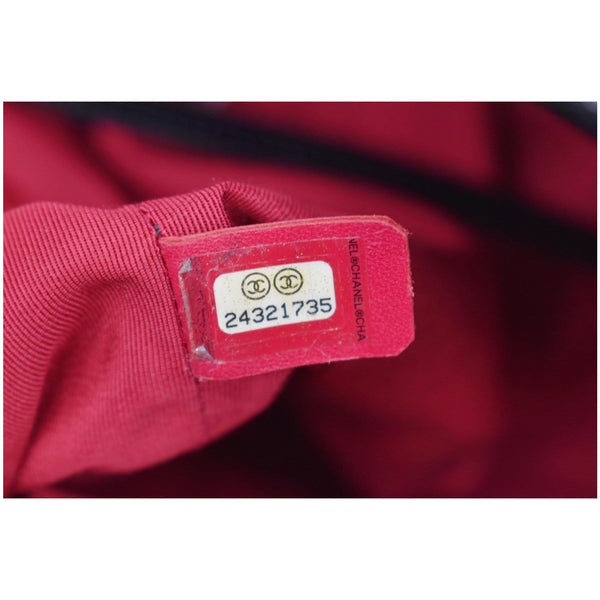 CHANEL Gabrielle Large Quilted Calfskin Leather Shopping Tote Bag Black