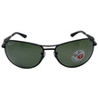Ray-Ban RB3519 006/9A Sunglasses Green Polarized Lens