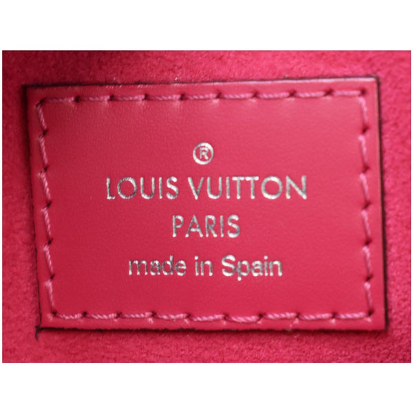 LOUIS VUITTON Saint Michel Monogram Epi Shoulder Bag Red