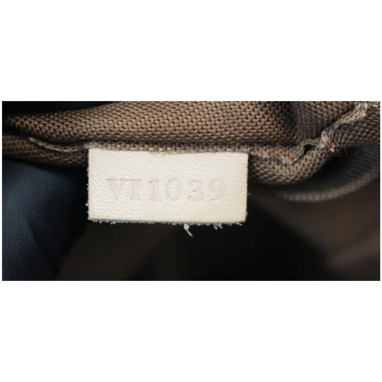 Tivoli leather handbag Louis Vuitton Brown in Leather - 32035693