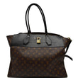 Louis Vuitton City Steamer XXL Leather Shoulder Bag Brown