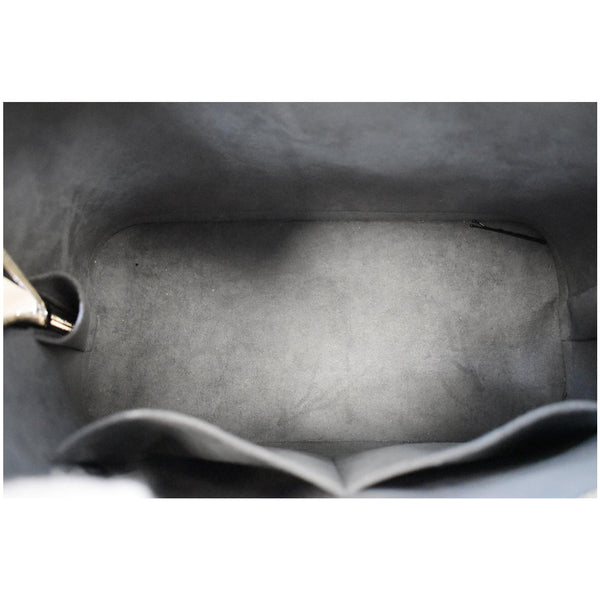 LOUIS VUITTON Alma PM Epi Leather Satchel Bag Black