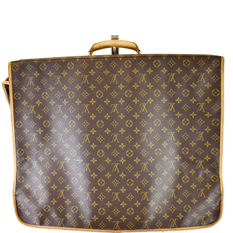 LOUIS VUITTON Monogram Canvas Garment Carrier Bag Brown