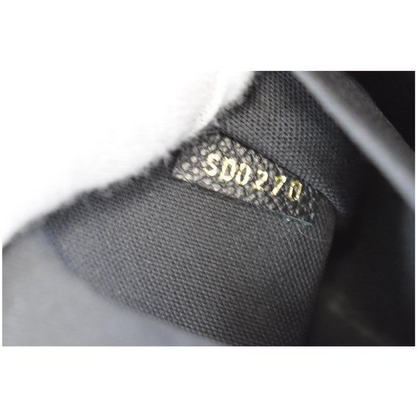 LOUIS VUITTON Pochette Felicie Monogram Empreinte Chain Wallet Black