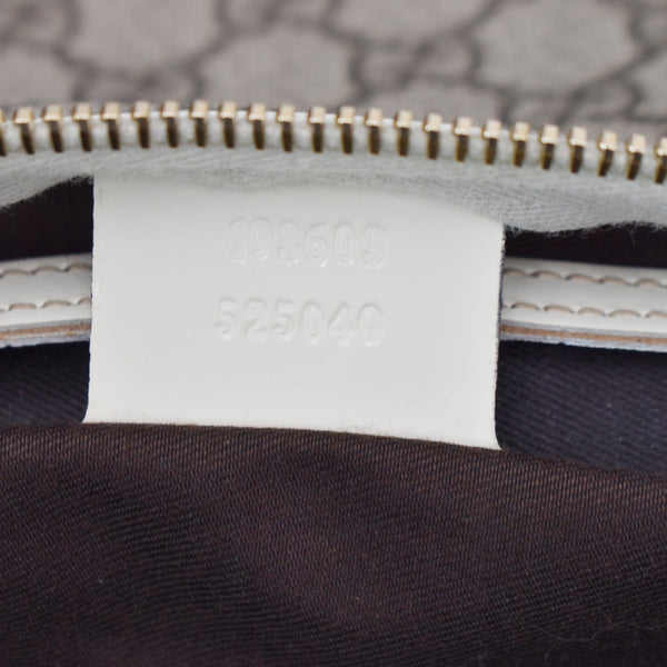 GUCCI GG Plus Joy Monogram Canvas Boston Bag Beige 193603