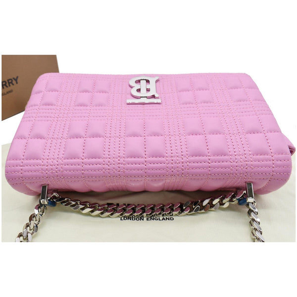 Burberry Small Lola Quilted Lambskin Crossbody Bag