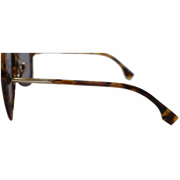 FENDI FF-0429S-09N4 Havana Sunglasses Grey Lens