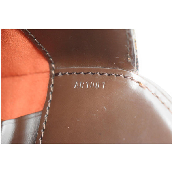 LOUIS VUITTON Sarria Seau Damier Ebene Tote Bag Brown