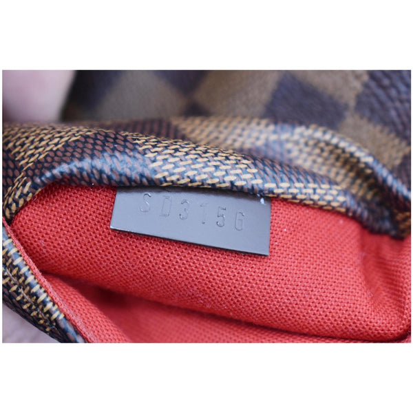 LOUIS VUITTON Totally MM Damier Ebene Shoulder Bag Brown