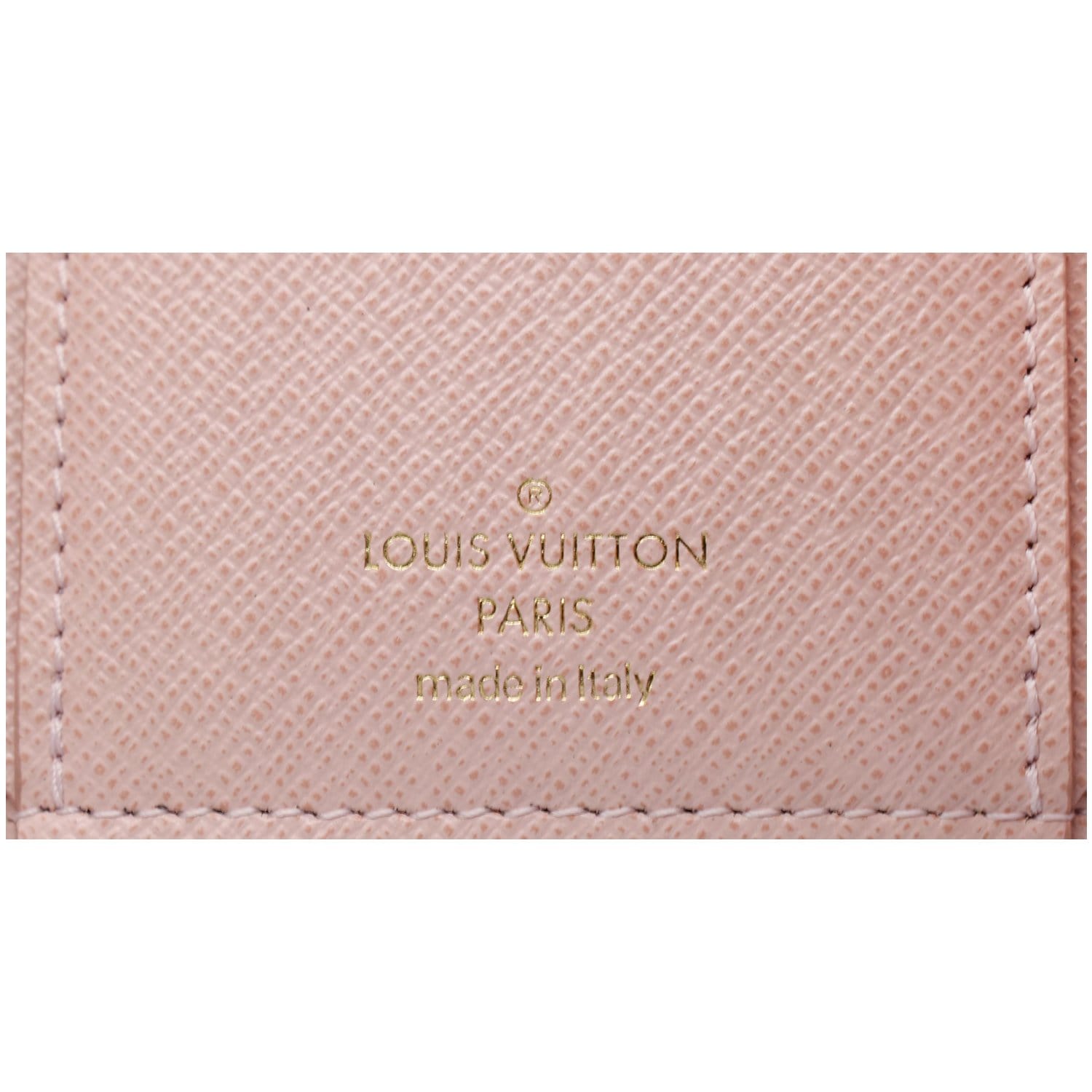 Louis Vuitton Victorine Wallet Rose Ballerine Damier Ebene