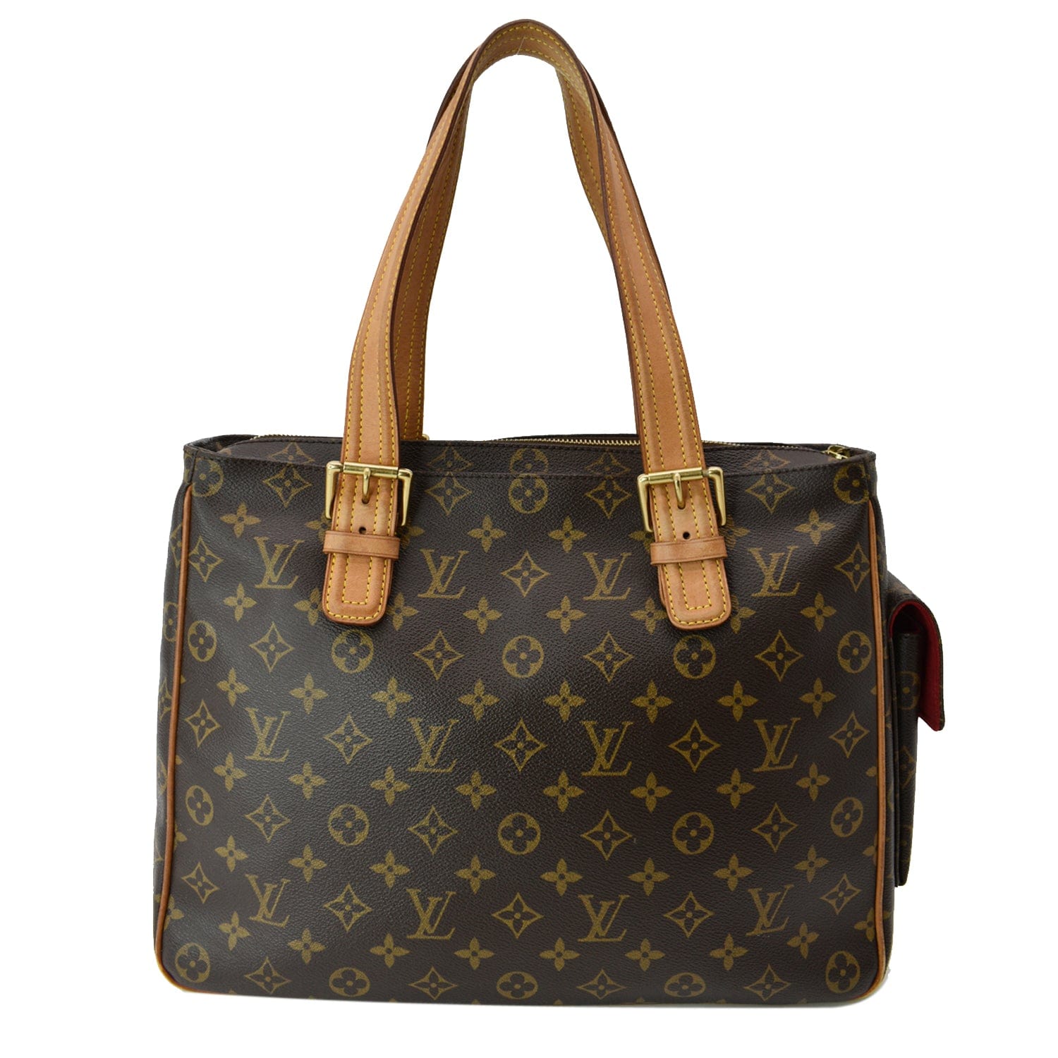 Viva cité leather handbag Louis Vuitton Brown in Leather - 36300516