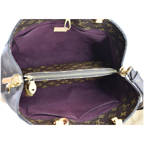 Louis Vuitton Montaigne GM canvas interior Shoulder Bag