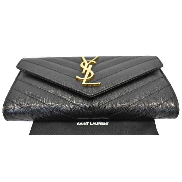 Yves Saint Laurent Large Wallet Black for women