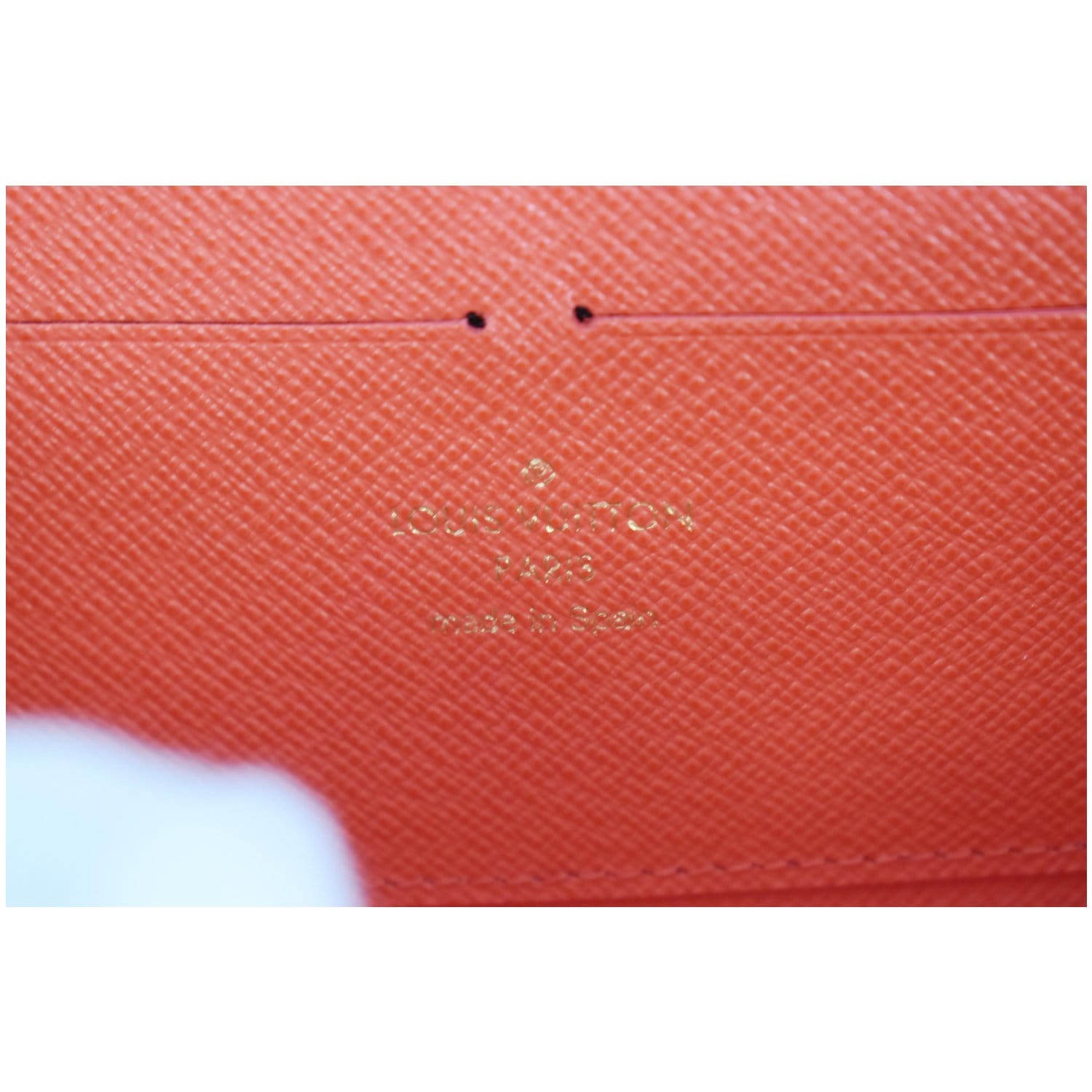 Louis Vuitton Monogram Canvas Wallet With Pink Interior AGC1414