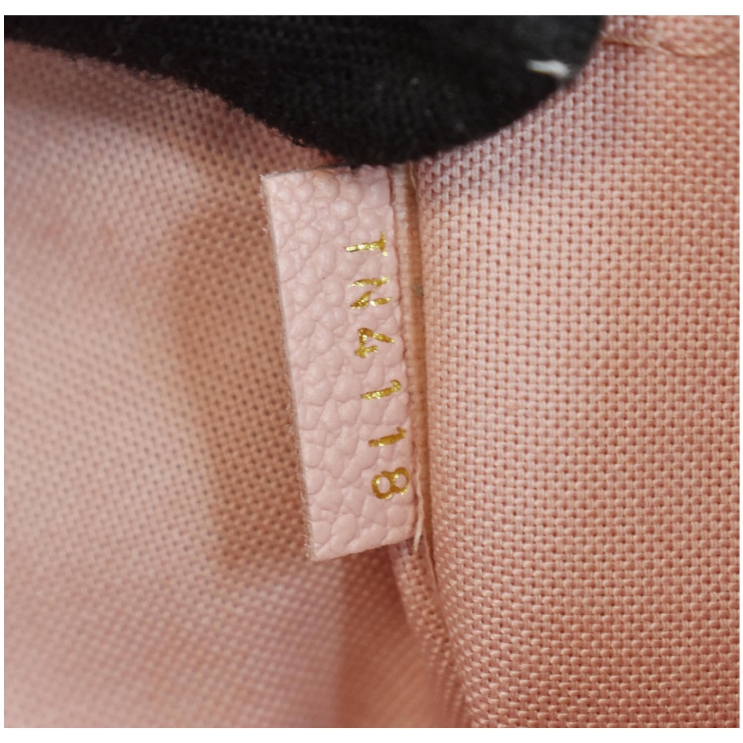 Louis Vuitton Daily Pouch Monogram Empreinte Leather Pink
