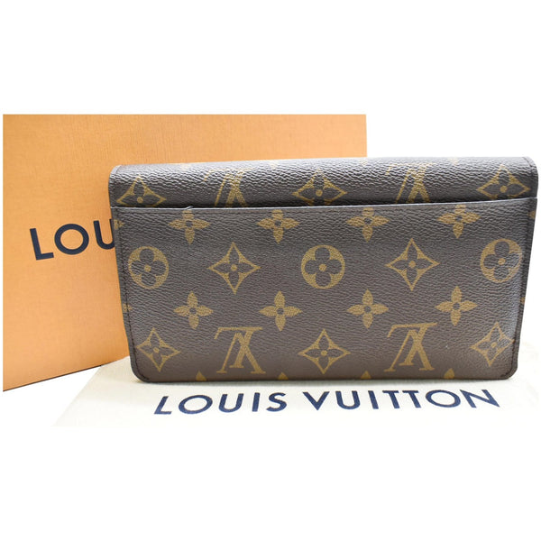 LOUIS VUITTON Jeanne Monogram Canvas Wallet Rose Ballerine