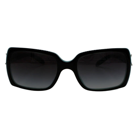 TIFFANY & CO. TF 4047-B Black on Blue Sunglasses Gray Gradient Lens