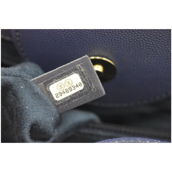 Chanel Deauville Studded Caviar Tote handbag - bag code